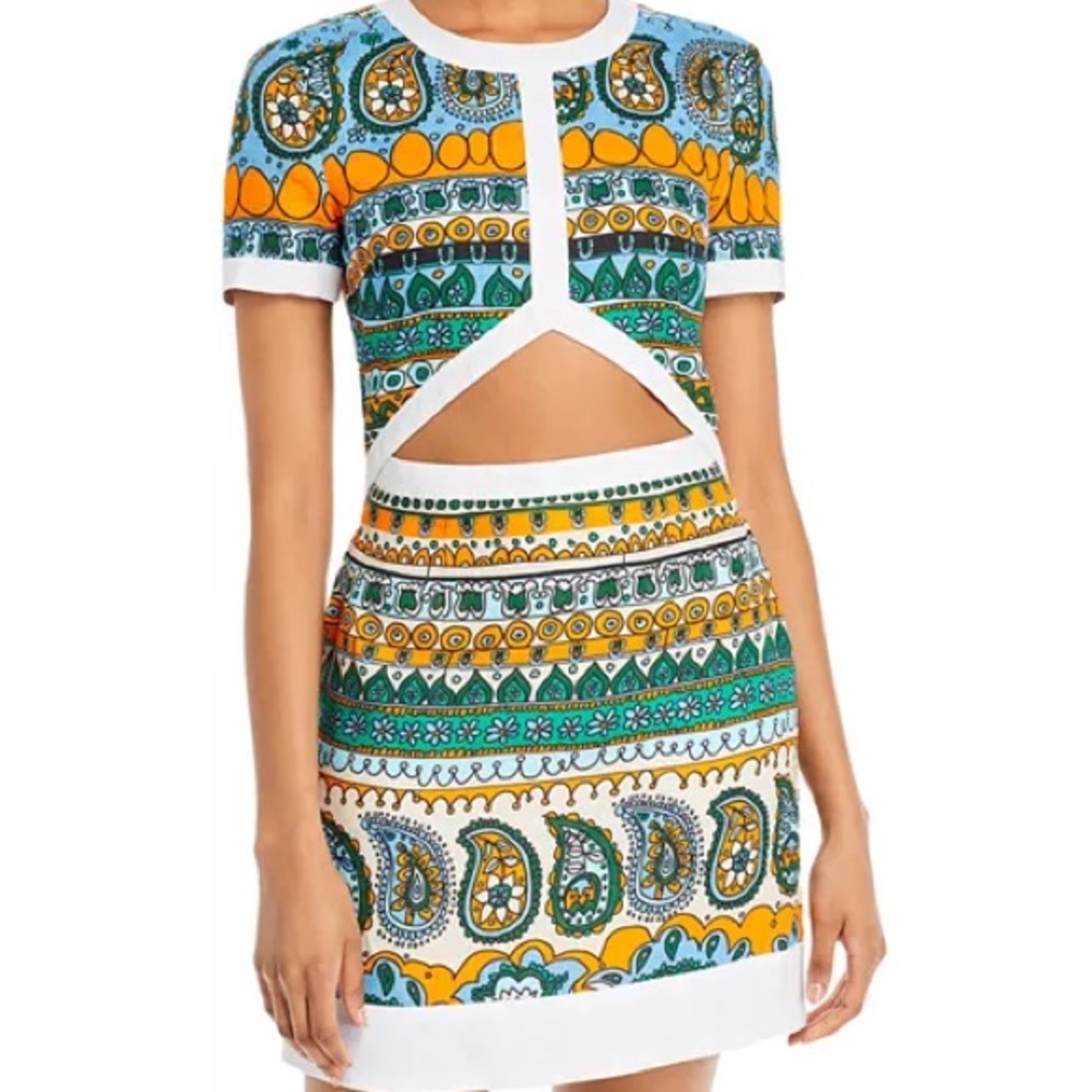 STAUD PERLA MINI DRESS SIZE 0